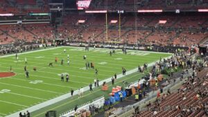Steelers at Browns game photo from October 1, 2026