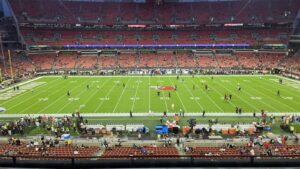 Steelers at Browns game photo from October 1, 2026