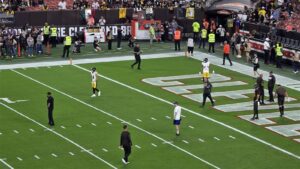Steelers at Browns game photo from October 1, 2026