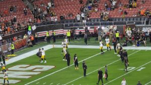 Steelers at Browns game photo from October 1, 2026