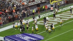 Steelers at Browns game photo from October 1, 2026
