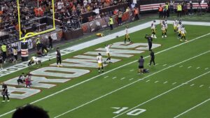 Steelers at Browns game photo from October 1, 2026
