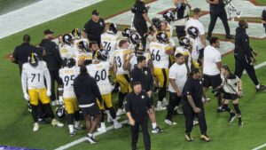 Steelers at Browns game photo from October 1, 2026