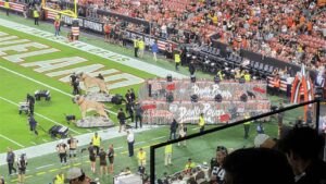Steelers at Browns game photo from October 1, 2026