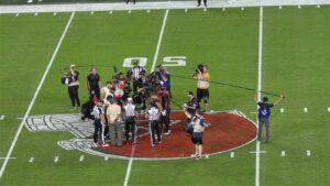 Steelers at Browns game photo from October 1, 2026