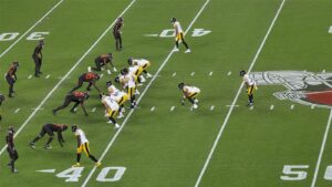 Steelers at Browns game photo from October 1, 2026
