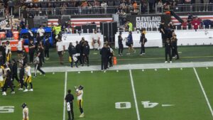 Steelers at Browns game photo from October 1, 2026