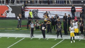 Steelers at Browns game photo from October 1, 2026
