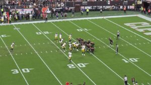 Steelers at Browns game photo from October 1, 2026