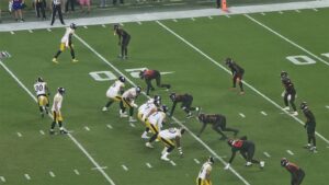 Steelers at Browns game photo from October 1, 2026