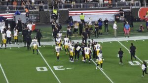 Steelers at Browns game photo from October 1, 2026