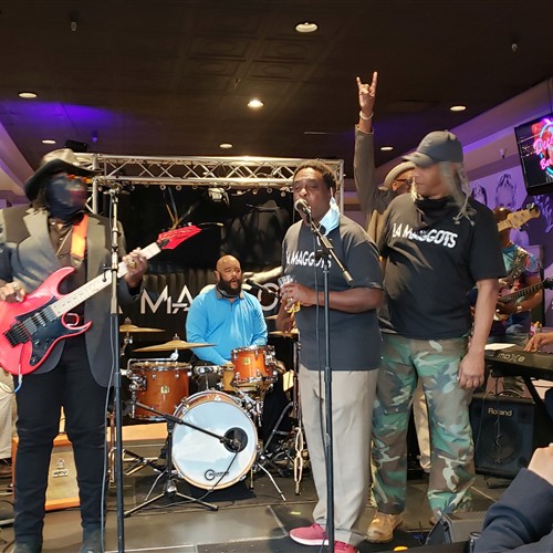 PFunk Cosmic Slop performance at the L.A. Maggots event on January 31, 2021